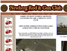 Tablet Screenshot of newberggunclub.org